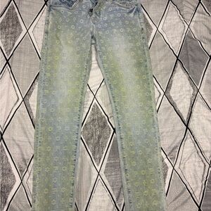 Men's Light Blue Skinny Jeans